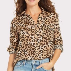 Cloth & Stone Evereve leopard top